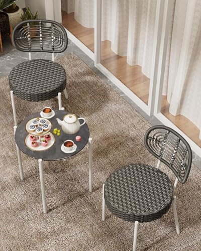 HarmonyHealth Wicker Bistro Set 3-Pack