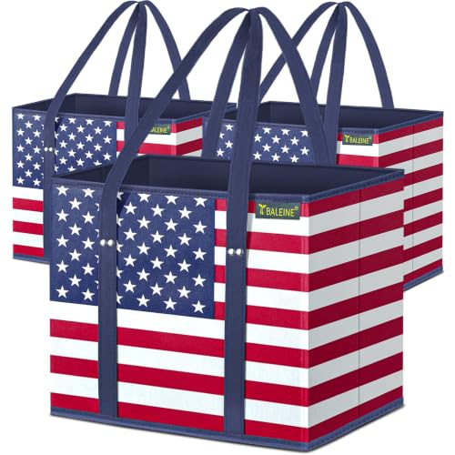 BALEINE Reusable Shopping Bags 6-Pack Deal