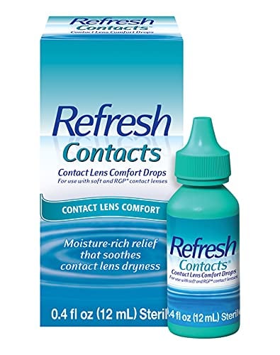 Refresh Contacts Contact Lens Comfort Drops 0.4 fl oz