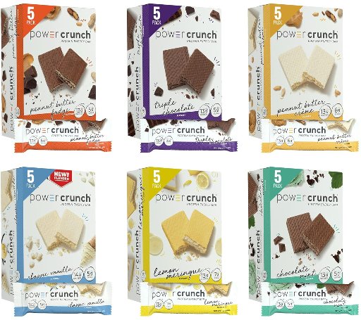 Power Crunch Protein Wafer Bars 30-Pack