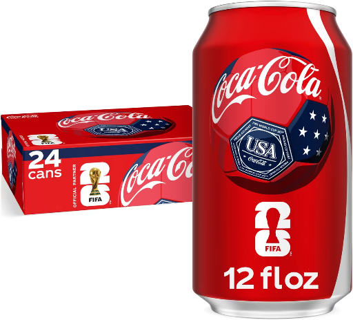 Coca-Cola Soda Pop Cans 24 Pack Deal