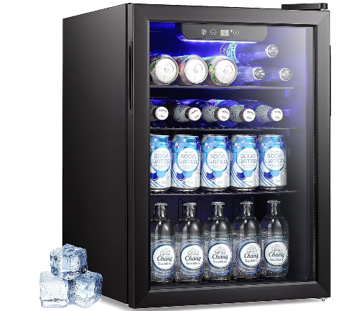 Cowsar 24-Bottle Wine Cooler Cabinet