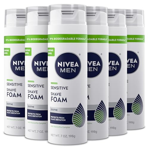 Nivea Men Sensitive Shave Foam 6-Pack