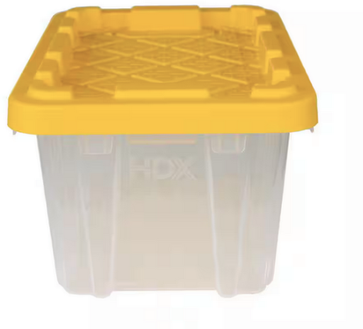 HDX 6.5-Qt Tough Storage Totes