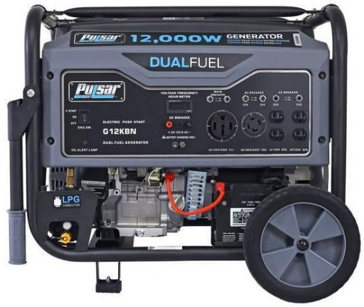 Pulsar 12,000W Dual Fuel Portable Generator