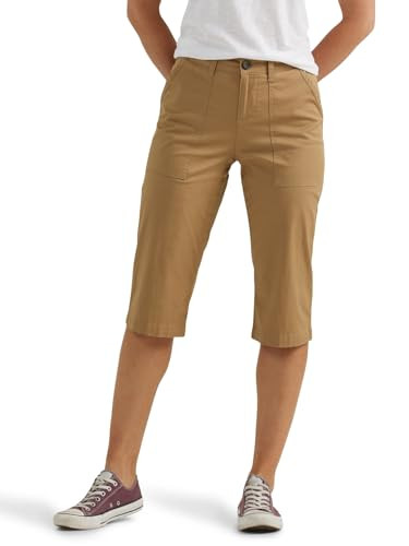 Lee Women's Ultra Lux Comfort with Flex-to-go Utility Skimmer Capri Pant