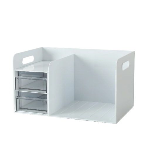 Pen+Gear File Holder Drawer Organizer (White)