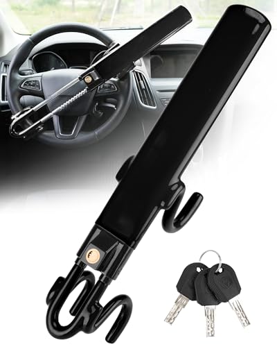Tevlaphee Steering Wheel Lock Anti-Theft Car Device Deal