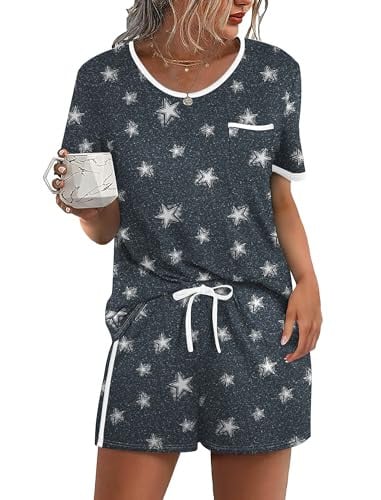 WIHOLL Pajamas Two Piece Loungewear