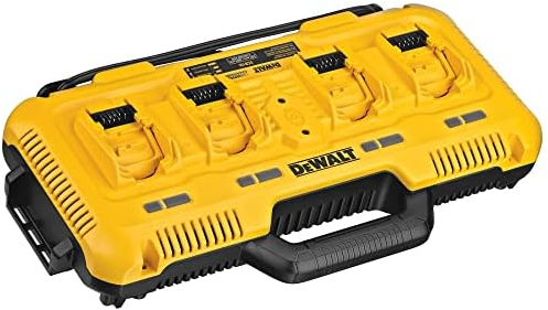 DEWALT DCB104 20V MAX* Rapid Charger, 4-Port