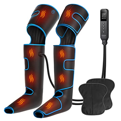 CINCOM Corded Leg Massager with Heat & Compression