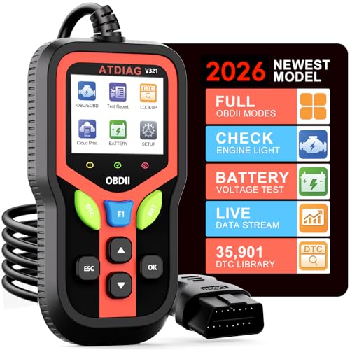 ATDIAG OBD2 Scanner Diagnostic Tool w/ 2.4" Display Deal