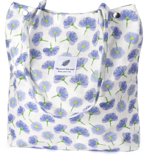 Ayieyill Corduroy Tote Bag Large Deal