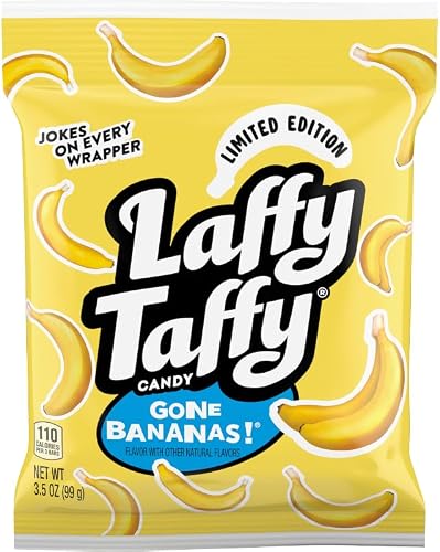 3.5-Oz Laffy Taffy Chewy Candy Mini Bars (Banana) Deal