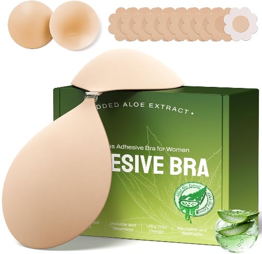 Ultra Invisible Sticky Bra Push Up Deal
