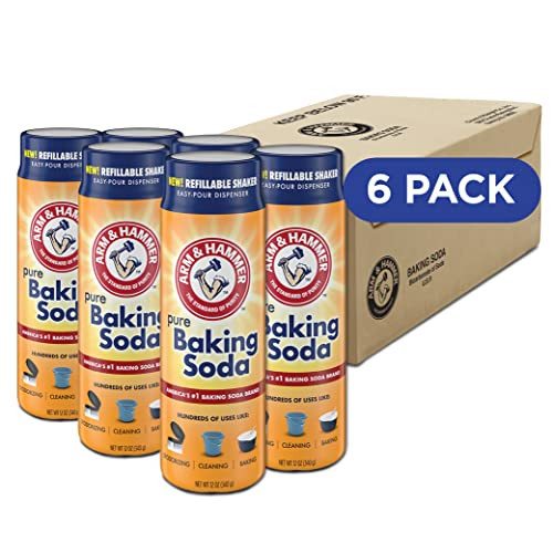 Arm & Hammer Pure Baking Soda Shaker 6-Count 12-Oz