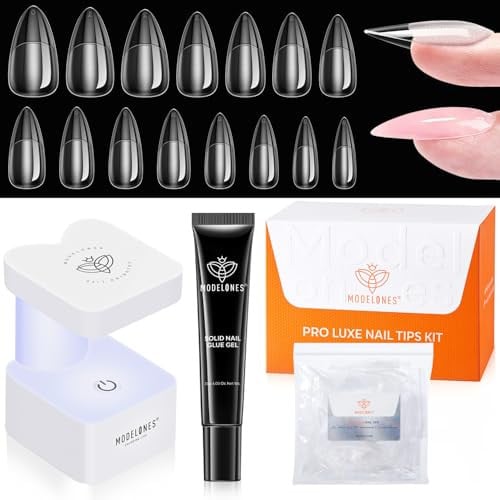 Modelones 240pcs Almond Apex Gel X Nail Kit Deal