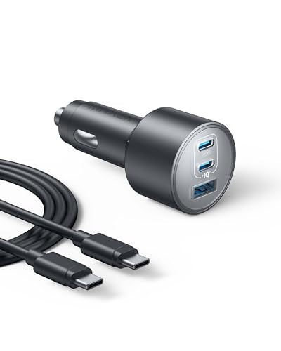 Anker 3-Port USB-C Fast Car Charger