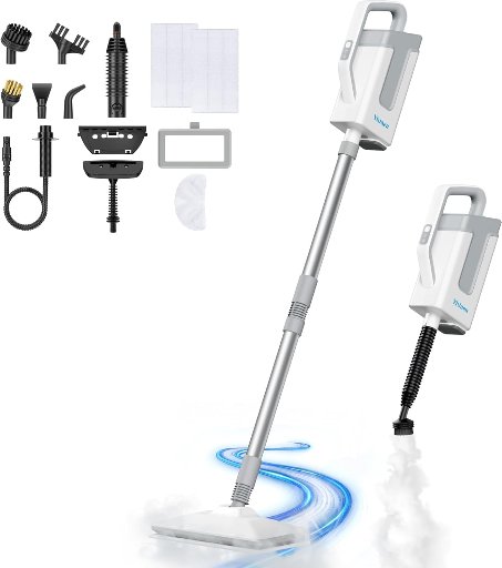 12-in-1 Steam Cleaner with 23-Foot Cord