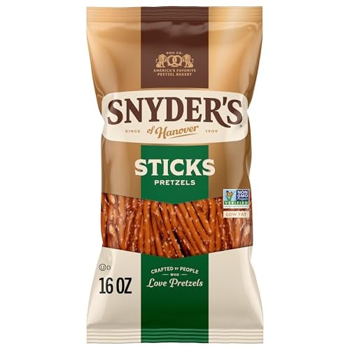 Snyder's of Hanover Sticks Pretzels 16 Oz Deal