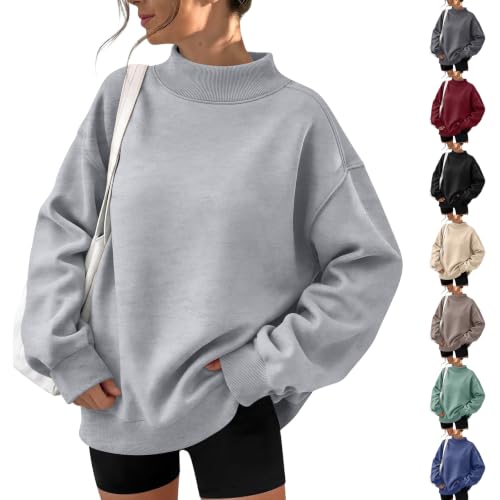 Mock Neck Sweatshirts