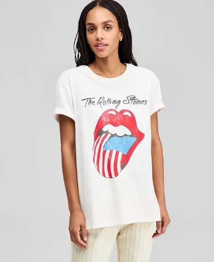 Women's Rolling Stones Graphic T-Shirt Deal