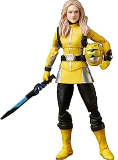 6" Power Rangers Lightning Collection: Beast Morphers Yellow Ranger Action Figure