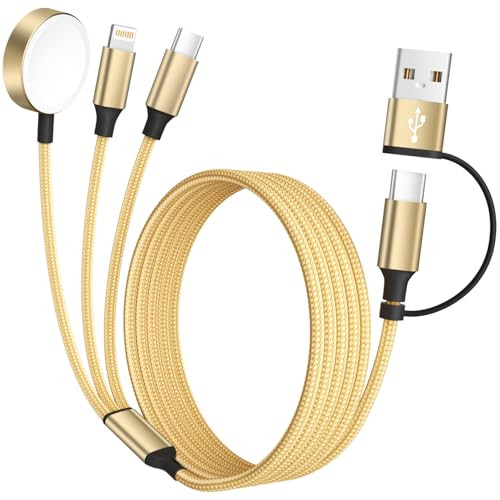 Essentials Portable Multi Charger Cable  5FT