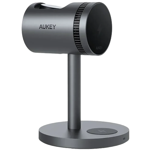 Aukey MagFusion 3-in-1 Wireless Charger with Qi2 Active Cooling