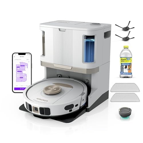 Shark Stratos Robot Vacuum & Mop With 25+ Hands-Free Features & NeverTouch Self-Cleaning Base Deal