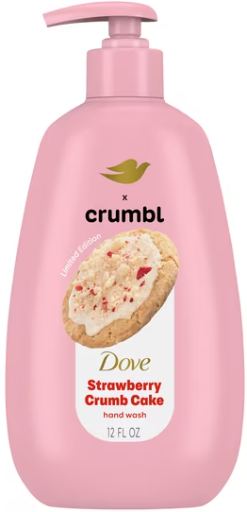 Dove Liquid Hand Wash Strawberry Cookie 12 oz
