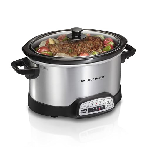 Hamilton Beach Programmable Slow Cooker 4-Quart