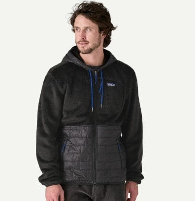 Patagonia Men's Re-Tool Hybrid Fleece Hooded Jacket Deal