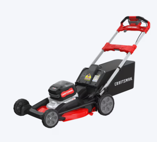 CRAFTSMAN 2xV20 20-volt Max 21-in Self Propelled Battery Walk Mower with (2) 9 Ah Battery