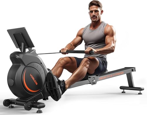 YOSUDA Magnetic Rowing Machine with 16-Level Resistance Deal