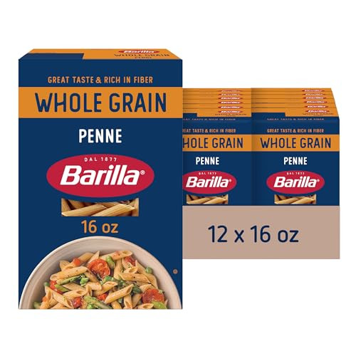 12pk Barilla Whole Grain Pasta Penne 16-Oz