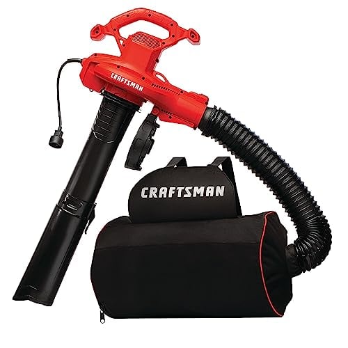 CRAFTSMAN 12-Amp Corded Electric 3-in-1 Leaf Blower, Vacuum & Mulcher Deal