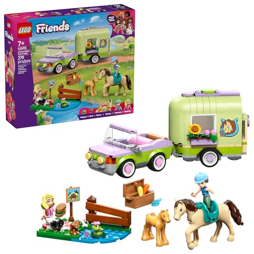 LEGO Friends Horse & Baby Foal Trailer Building Toy (42695) Deal