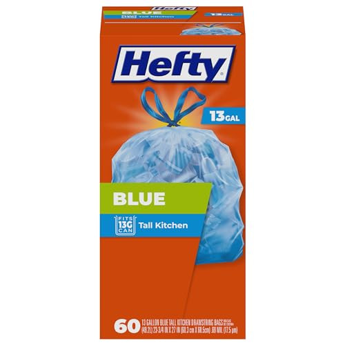 60-Count 13-Gallon Hefty Trash Bags