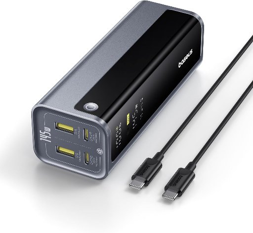 Baseus 145W 20800mAh Laptop Power Bank w/ 2 USB-C & 2 USB-A Ports