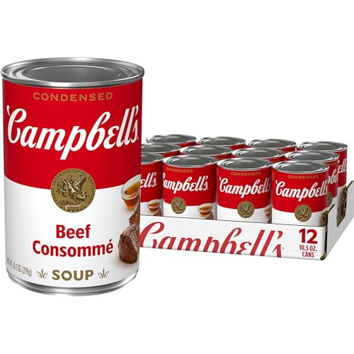 12-Pack 10.5-Oz Campbell's Condensed Soup (Beef Consomme)