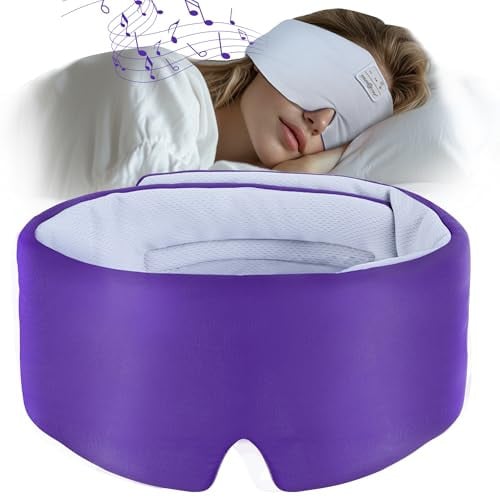 MUSICOZY Ice Silk Sleep Headphones with Bluetooth Mask Deal