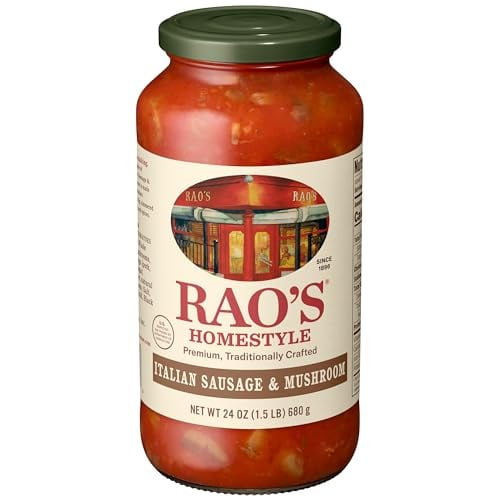 Rao's Homemade Sausage and Mushroom Sauce, 24 oz Deal