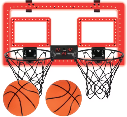 Over-the-Door Basketball Dual Hoop