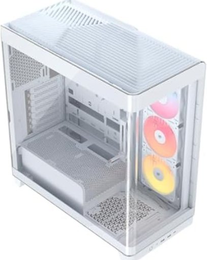 CORSAIR Frame 4500X RS ARGB Mid-Tower Case – Panoramic Glass, 3 Fans, Modular Design, GPU Anti-Sag Deal