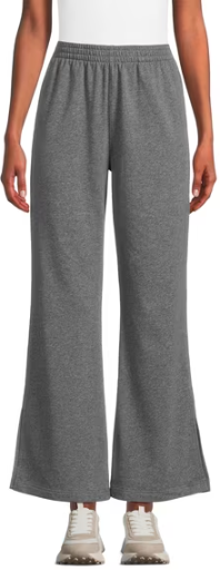 Athletic Works Women's Wide Leg Pants w/ Side Vents (3 Colors) Deal