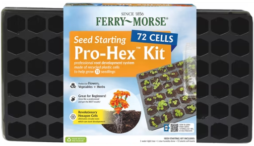 Ferry Morse Pro-Hex 72-Cell Seed Starting Tray