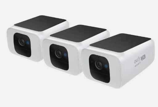 Eufy 2K Outdoor Solar Security Cameras (SoloCam S230 x 3), Certified Refurbished  Deal