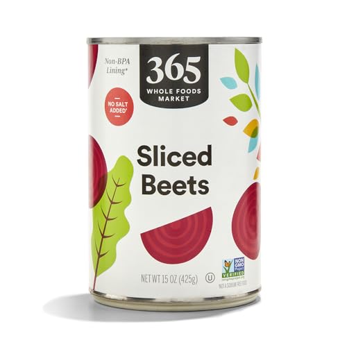 365 by Whole Foods Market Sliced Beets, No Salt Added, 15 oz