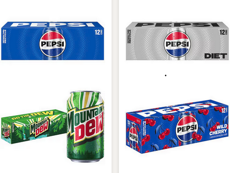 Pepsi Family Products 12-Pack (9 Count) Deal